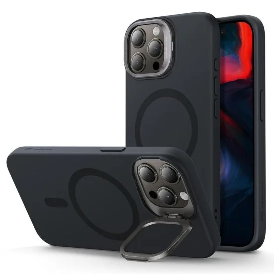 Cover Iphone 15 Pro Max Cloud Soft Case With Stash Stand Esr
